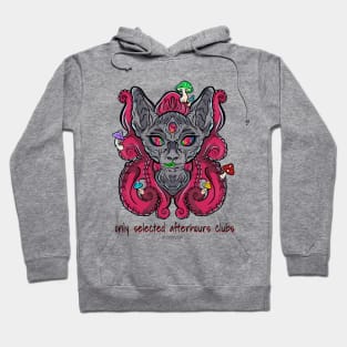 only selected afterhours clubs - Catsondrugs.com - rave, edm, festival, techno, trippy, music, 90s rave, psychedelic, party, trance, rave music, rave krispies, rave Hoodie